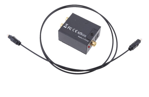 Adaptador Digital Spdif Toslink Coaxial A De Audio Analógico