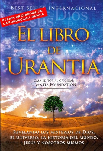 El Libro De Urantia Original - Pasta Rustica O Blanda