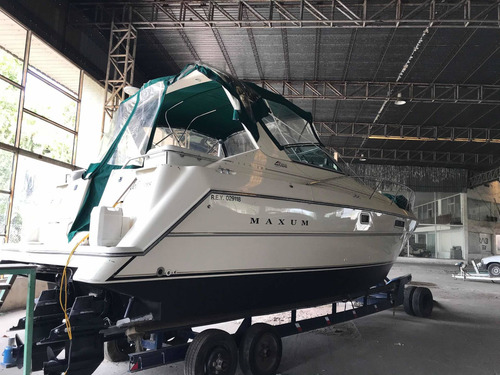 Imagen 2 de 24 de Crucero Maxum 3200 Scr , 2 Mercruiser Cero Horas , Impecable