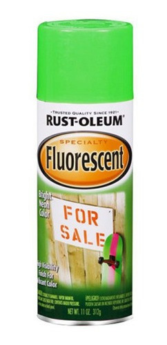 Spray Aerosol Fluorescente 312grs Verde Rust Oleum