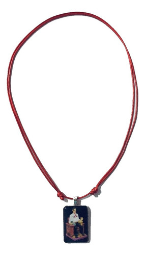 5 Collar Rojo Proteccion Jesus Malverde (cr48)