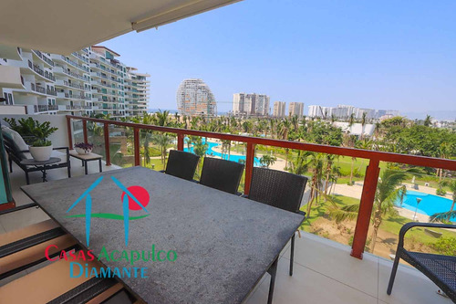 Cad La Isla Fiji O5. Depa De Playa Con Terraza. Incluye Servicio De Limpieza