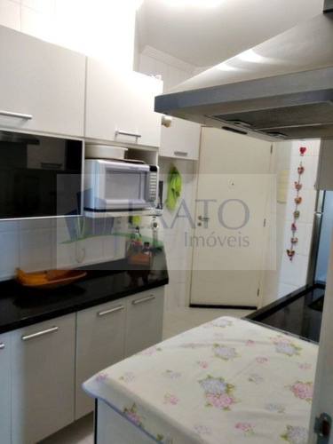 Imagem 9 de 15 de Ótimo Apartamento Com 82 M2 Útil, 3 Dormitórios Sendo 1 Suíte, Sacada, 2 Vagas, Lazer Completo - Em49268