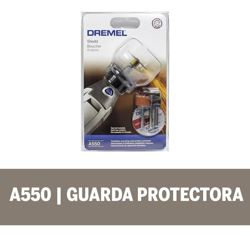 Dremel 2615a550ab acoplamiento protector de 5 piezas