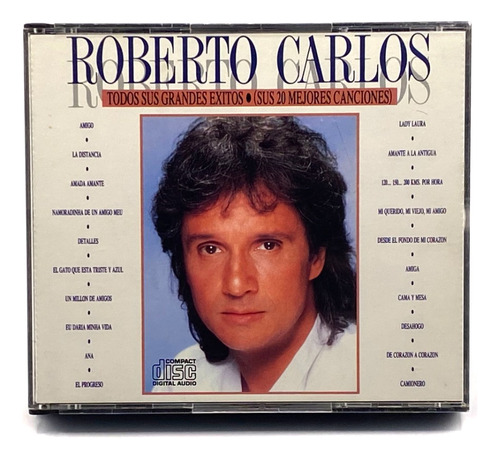 Set 2 Cd's Roberto Carlos - Todos Sus Grandes Éxitos