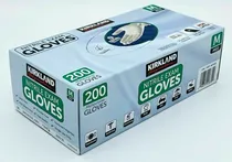 Comprar Guantes Descartables Antideslizantes Kirkland Signature Exam Color Gris Esterlina Talle M de Nitrilo x 200 Unidades Gloves Guantes Multiusos Médicos Libres de Polvo de Examinación Profesional