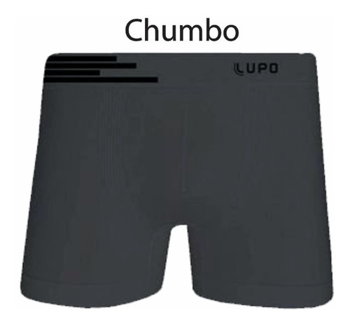 Imagem 6 de 10 de Cueca Lupo Kit 6 Peças Boxer Microfibra Sem Costura Original