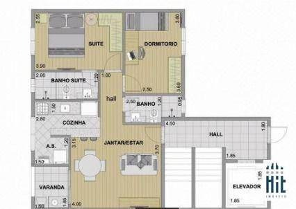 Imagem 1 de 12 de Apartamento Com 2 Dormitórios À Venda, 57 M² Por R$ 320.000,00 - Paulicéia - São Bernardo Do Campo/sp - Ap4300