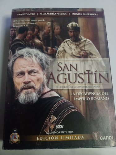 Dvd Película San Agustín Imperio Romano Decadencia 2 Dvd