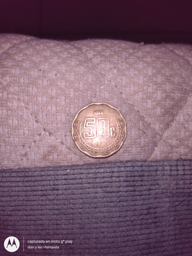 Moneda De 50 Centavos Con Error De Fecha 1988 