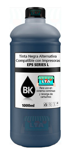 Litro Tinta Negra Alternativa Compatible Con L310