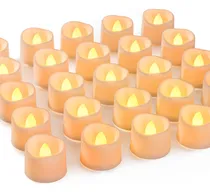 Comprar 72 Velas Sin Llama Con Pilas Luz De Té Led Parpadeante