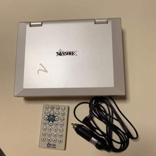 Imagen 5 de 6 de Avox Portable Dvd Player Modelo Mpt-703w, Para Casa Y Carro