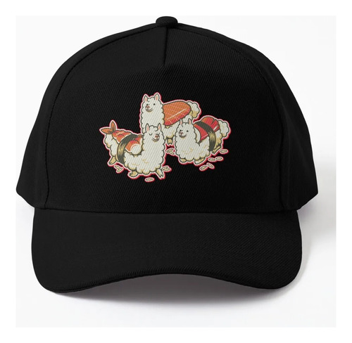 Gorra De Béisbol Alpaca Sushi Niguiri