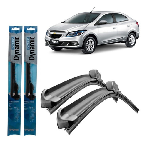 Juego Kit Escobillas Chevrolet Onix 2013 2014 2015 2016 Joy