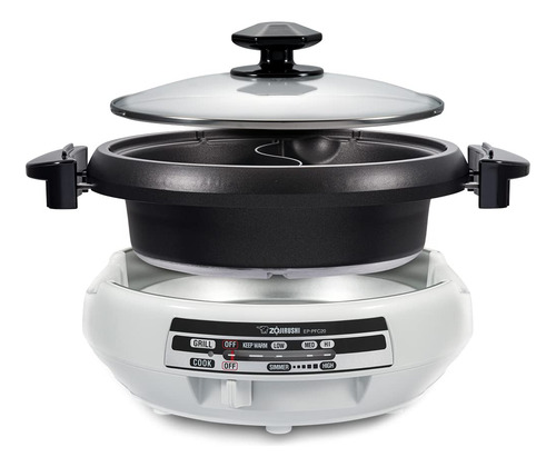 Zojirushi EP-PFC20ha, Gourmet Expert® - Frigideira elétrica cor cinza