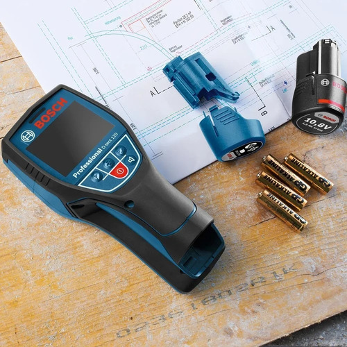 Imagen 2 de 7 de Detector De Materiales Bosch D-tect 120 Caño Pvc Pared