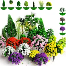 Comprar 37 Modelos De Árboles Hatisan Mixtos De 1,5 A 6 Pulgadas (4 A 16 Cm), Árboles A Escala De Ho, Suministros Para Dioramas, Maquetas De Paisajes De Trenes, Árboles Artificiales Para Proyectos, Paisajes