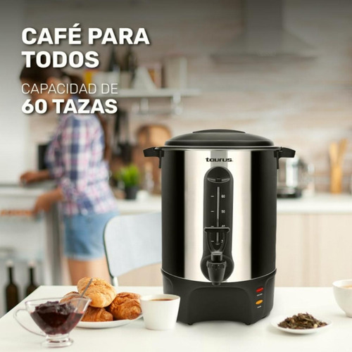 Taurus Coffee Station 60 | Cafetera Percoladora Para 60