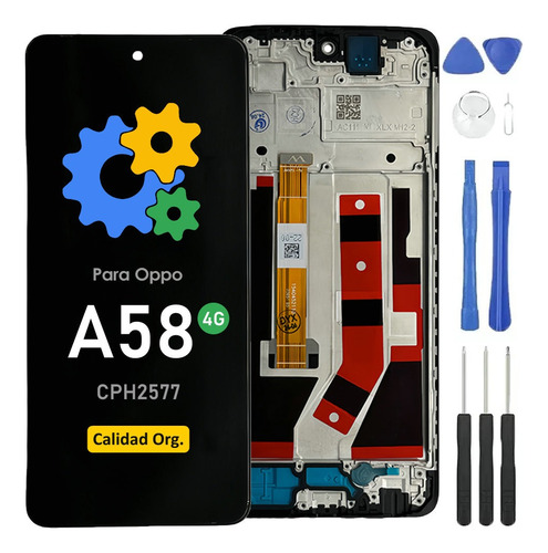 Pantalla Display Para Oppo A58 4g Cph2577 Original+marco Ng.