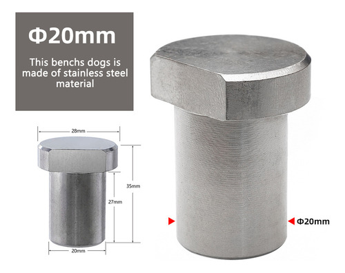 Bancos De Escritorio De Acero Inoxidable De 20 Mm De Diámetr