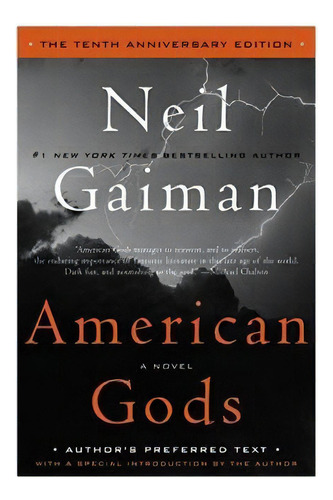 American Gods, De Neil Gaiman. Editorial Harpercollins Publishers Inc, Tapa Dura En Inglés