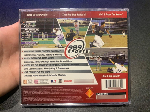 Mlb 2002 Sony Playstation Ps1 (Usado)