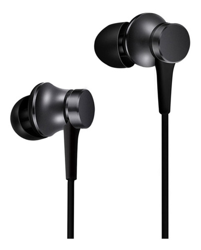 Audífonos Xiaomi Mi In-ear Manos Libres Celular Basic Negro