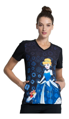 Top Estampado Mujer, Tooniforms Disney Tf637 Prss