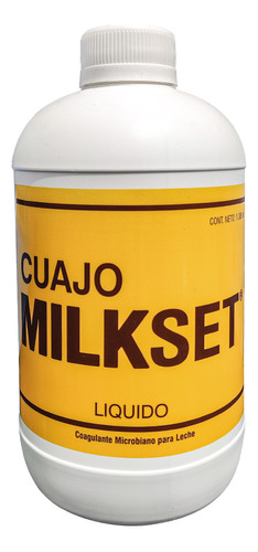 Cuajo Líquido Para Quesos Milkset De 1 Litro 1000 Ml