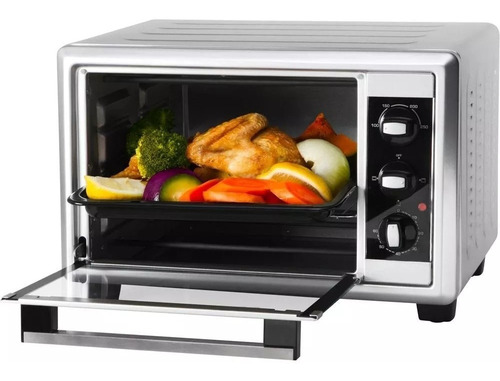 Horno Eléctrico Atma Hg2010e C/ Grill 20 L 1200w Flores