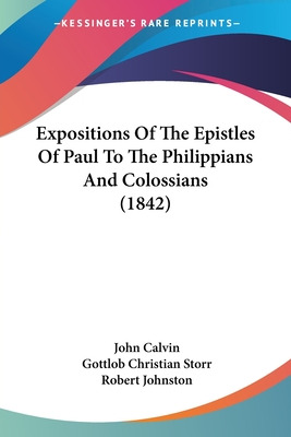 Libro Expositions Of The Epistles Of Paul To The Philippi...