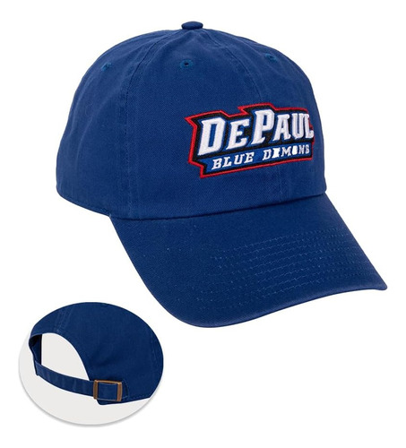 Depaul University Gorra Béisbol Blue Demons Brimmed Hats Cap