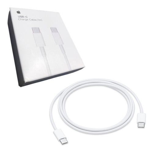 Cable USB-C dual original sellado para MacBook iPad de 1 metro