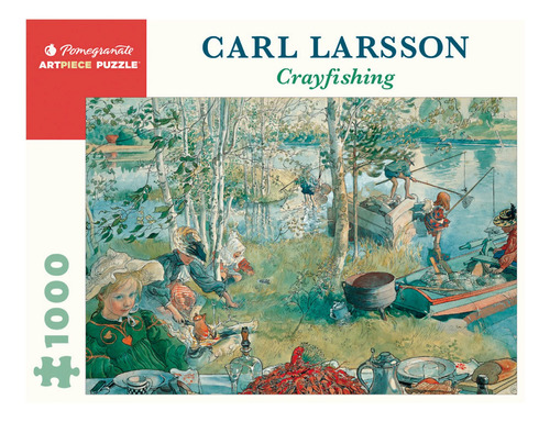 Rompecabeza De Carl Larsson: Crayfishing - 1000 Piezas