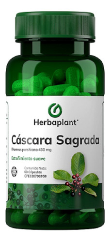 Cáscara Sagrada 430 Mg 60 Capsulas Herbaplant