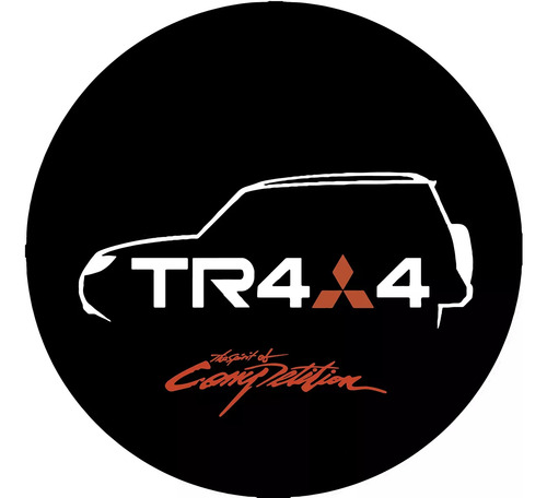 Capa Pneu Estepe Para Pajero Tr4 Aro 17 Impermeável Cn317