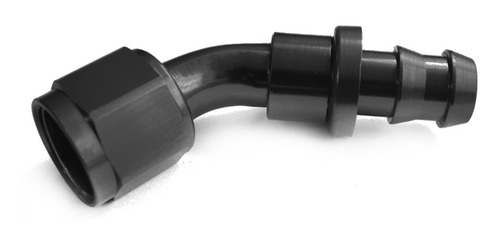 Imagen 1 de 2 de Acople Conexión Push On Hose 45° An8 Negro Ftx Fueltech