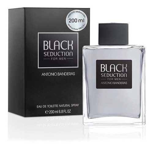 Perfume Antonio Banderas Seduction In Black 200ml Original