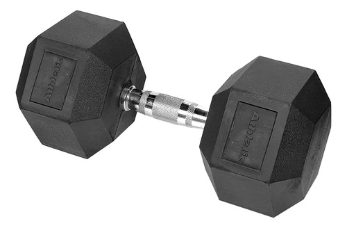 Mancuerna Hexagonal Active 22.5 Kg Supergym Color Negro