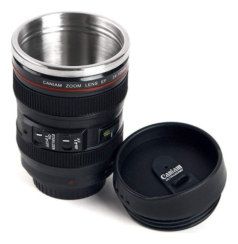 Cámara Caniam Lens Coffee Cup, Travel Mug  B00ethrh2o_150424