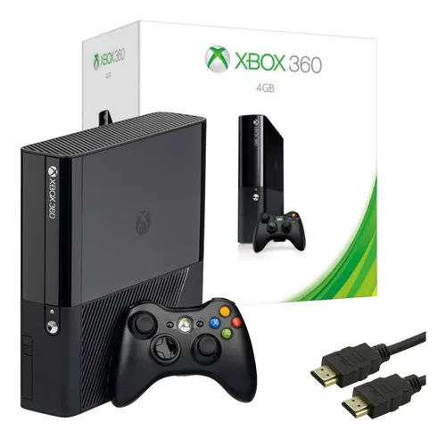 Microsoft Xbox 360 Completo 2 Controles Garantia 3 Meses