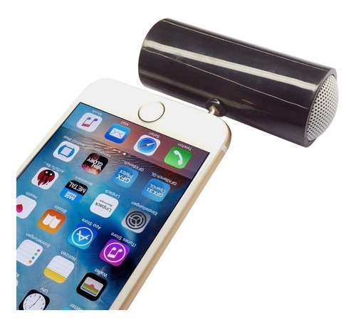Mini Caixa De Som Speaker Audio Dock Portatil Tablet Celular