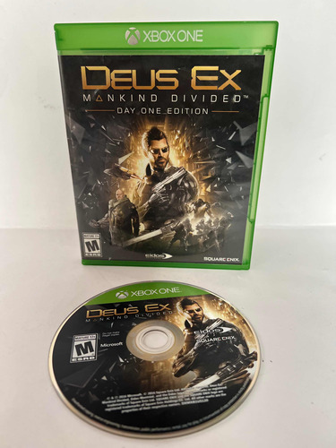 Videojuego Xbox One Deud Ex Mankind Divided Año 2016 Usado