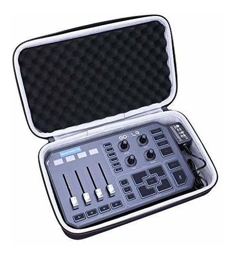 Estuche Rígido Ltgem Para Mezclador Goxlr, Sampler, Voice Fx