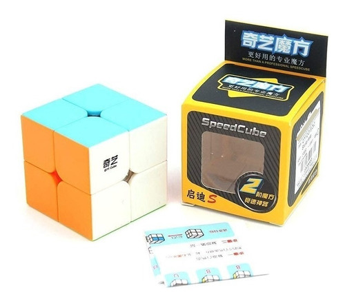 Cubo Rubik Qiyi Speed Cube 2x2 Sin Stickers