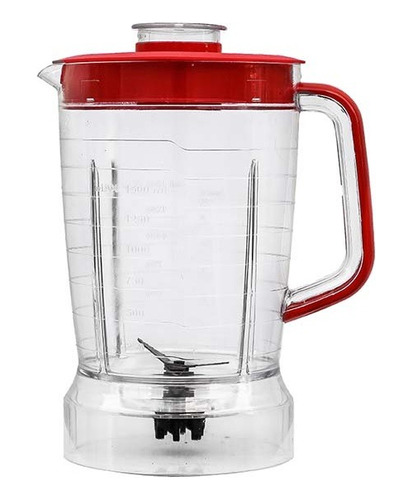 Copo P/ Liquidificador Philco Ph900 Cristal Vermelho