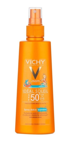 Vichy Solar Spray Dolce Bambini 200 Fps Alta 50+ En 6 Cuotas