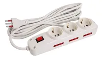 Comprar Alargue \u002F Zapatilla 3 Schuko + 6 Modular 3 Mts.