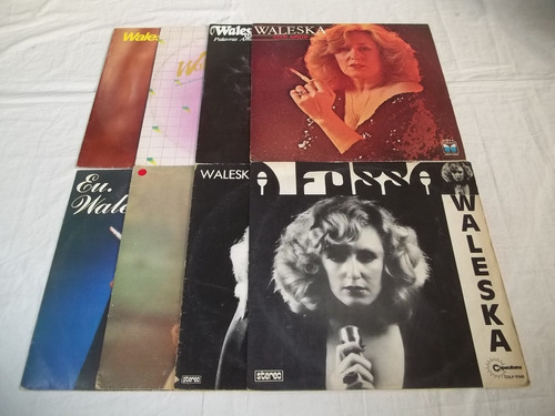 Lp Vinil - Waleska - 8 Discos